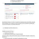 PAGO DE IMPUESTO - PROCESO DE MATRÍCULA
