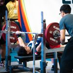 Primer lugar y el título de Campeón Sudamericano de Press Banca